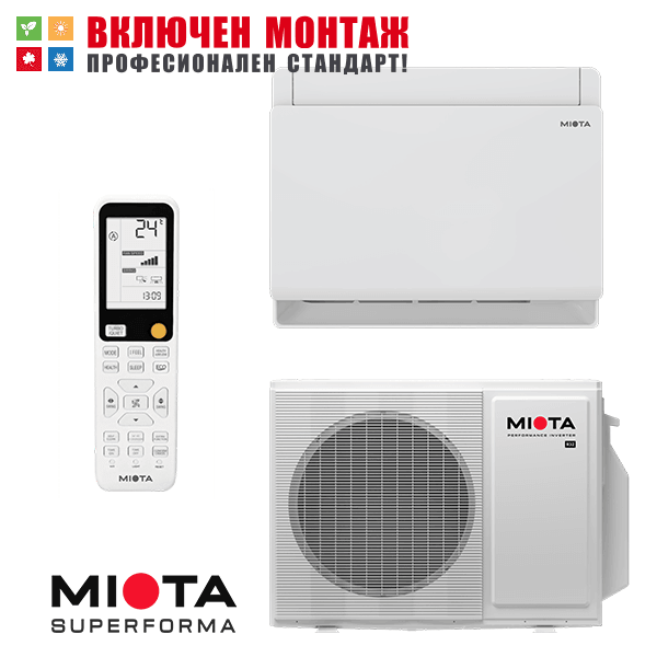 Подов климатик Miota Superforma RAC-SF50A / RXS-PE50A, WiFi, 18000 BTU, клас A++