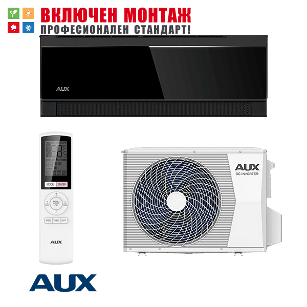 Инверторен климатик Aux C Comfort ASW-H09B7A4/CBR3DI-C3, 9000 BTU, клас А+++