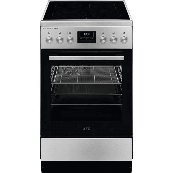 Готварска печка (ток) AEG CCB56490BM , INOX , Керамични
