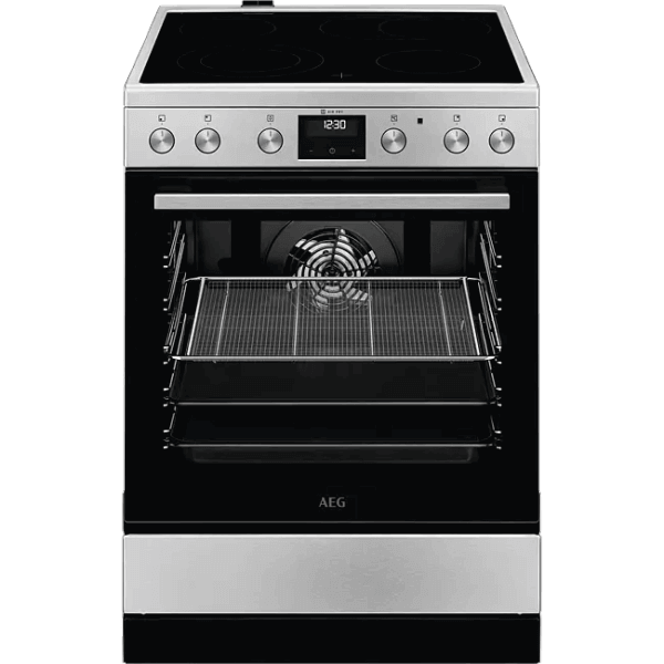 Готварска печка (ток) AEG CCB6446CBM , INOX , Керамични