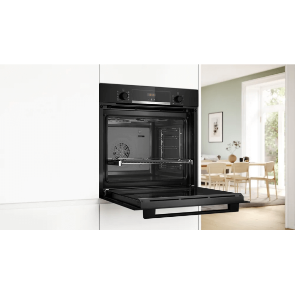 Фурна за вграждане Bosch HBA534EB3 , 71 , Eco Clean Direct , Push бутони , А+