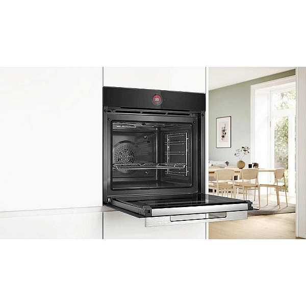 Фурна за вграждане Bosch HBG7741B1 , 71 , А+ , Електронно , Пиролиза