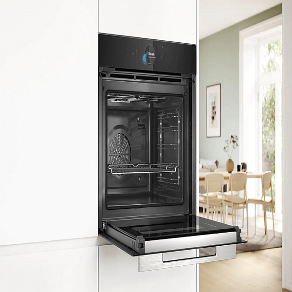 Фурна за вграждане Bosch HRG7784B1 , Сензорно , 71 , А+ , Пиролиза