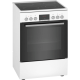 Готварска печка (ток) Bosch HKR39C220 , Бял , Керамични