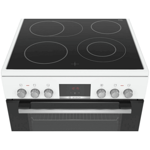 Готварска печка (ток) Bosch HKR39C220 , Бял , Керамични