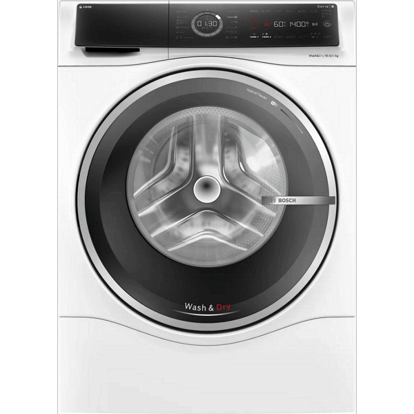 Пералня със сушилня Bosch WNC254A0BY , 1400 об./мин., 10.50 kg, 6 kg, D