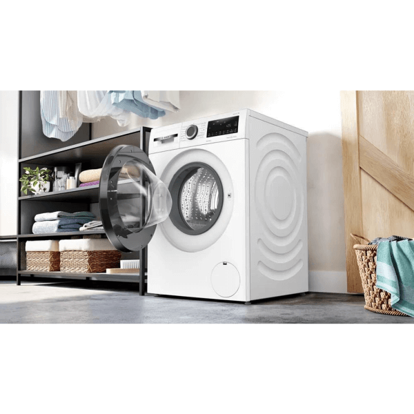 Пералня със сушилня Bosch WNG24401BY , 1400 об./мин., 9.00 kg, 6 kg, D , Бял