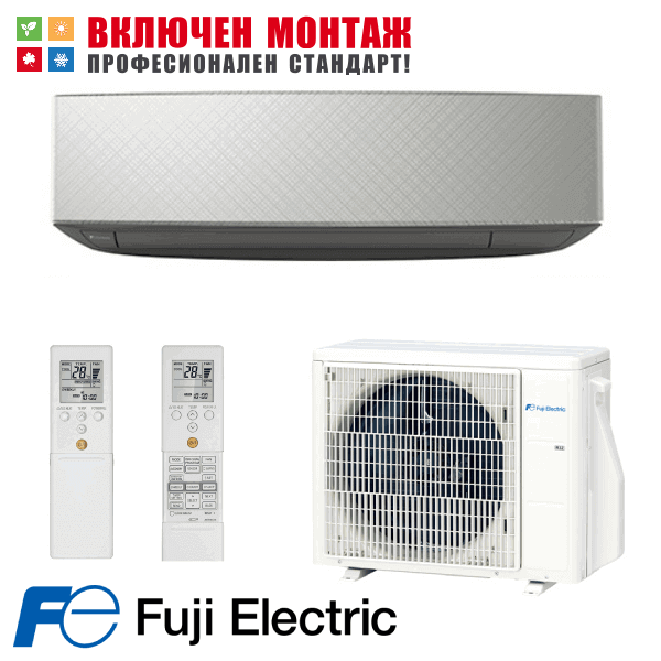Инверторен климатик Fuji Electric RSG12KETA-B / ROG12KETA, 12000 BTU, клас A++