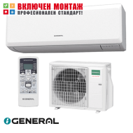 Инверторен климатик Fujitsu General ASHG12KPCE / AOHG12KPCA, 12000 BTU, клас A++