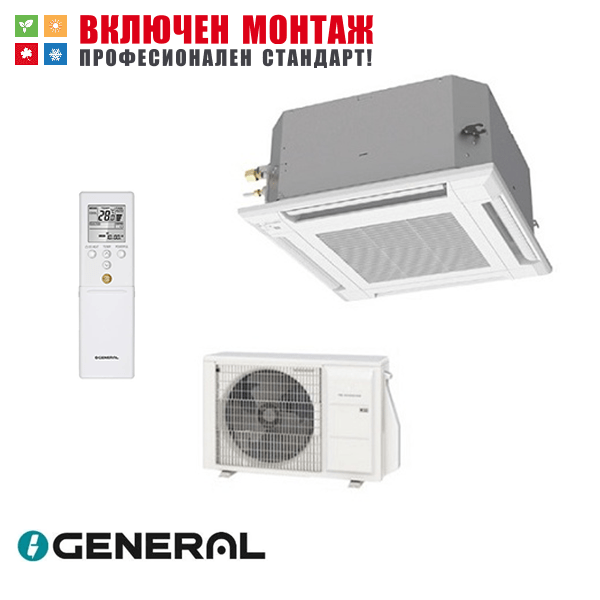 Касетъчен климатик Fujitsu General AUXG12KVLA / AOHG12KATA, 12000 BTU, клас А++