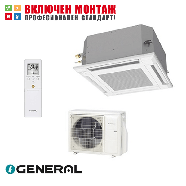 Касетъчен климатик Fujitsu General AUXG14KVLA / AOHG14KATA, 14000 BTU, клас А++