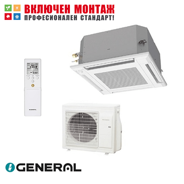 Касетъчен климатик Fujitsu General AUXG22KVLA / AOHG22KATA, 22000 BTU, клас А++
