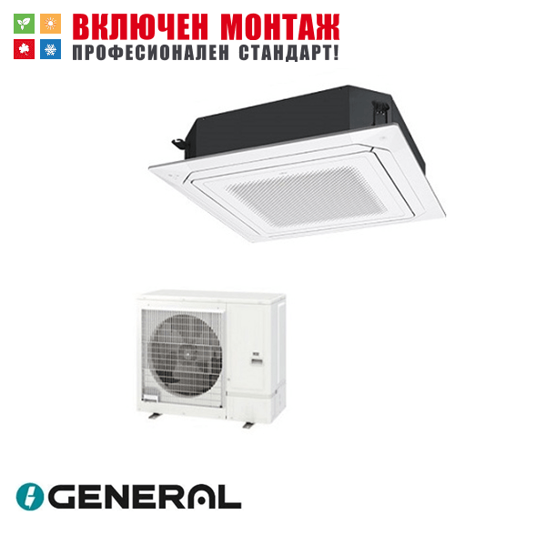 Касетъчен климатик Fujitsu General AUXG36KRLB / AOHG36KATA, 36000 BTU, клас А++
