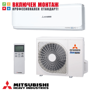 Хиперинверторен климатик Mitsubishi Heavy Industries Diamond SRK35ZSX-W / SRC35ZSX-W, 12000 BTU, клас A+++