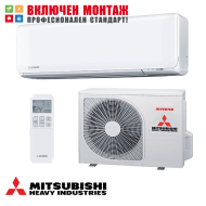 Инверторен климатик Mitsubishi Heavy Industries Premium Pro SRK25ZT-WF/ SRC25ZT-W, 9 000 BTU, A+++