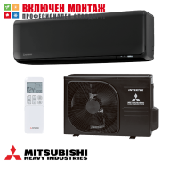 Инверторен климатик Mitsubishi Heavy Industries Premium Pro SRK35ZT-WFB/ SRC35ZT-WB, 12 000 BTU, A+++