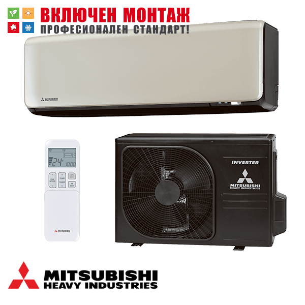 Инверторен климатик Mitsubishi Heavy Industries Premium Pro SRK50ZT-WFT/ SRC50ZT-WB, 18 000 BTU, A++