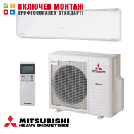 Хиперинверторен климатик Mitsubishi Heavy Industries Diamond SRK100ZR-W / FDC100VNP-W, 36000 BTU, клас A++