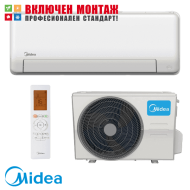 Инверторен климатик Midea MSEPBU-12HRFN8-QRD6GW/MOX330-12HFN8-QRD6GW All Easy Pro Nordic, 12000 BTU, клас А+++