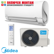 Инверторен климатик Midea MSFAAU-12HRFN8-I / MSFAAU-12HRFN8-O BreezeleSS+, 12000 BTU, клас А+++