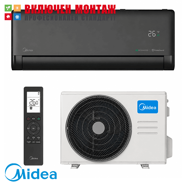 Инверторен климатик Midea EZB-18RD6-I / EZ-18RD6H-O Solstice, 18000 BTU, клас А+++