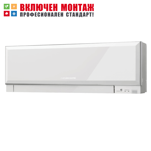 Инверторен климатик Mitsubishi Electric Kirigamine Zen MSZ-EF25VGKW / MUZ-EF25VG + WiFi, 9000 BTU, клас A+++