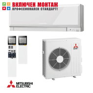 Инверторен климатик Mitsubishi Electric Kirigamine Zen MSZ-EF50VGKW / MUZ-EF50VG + WiFi, 18000 BTU, клас A++