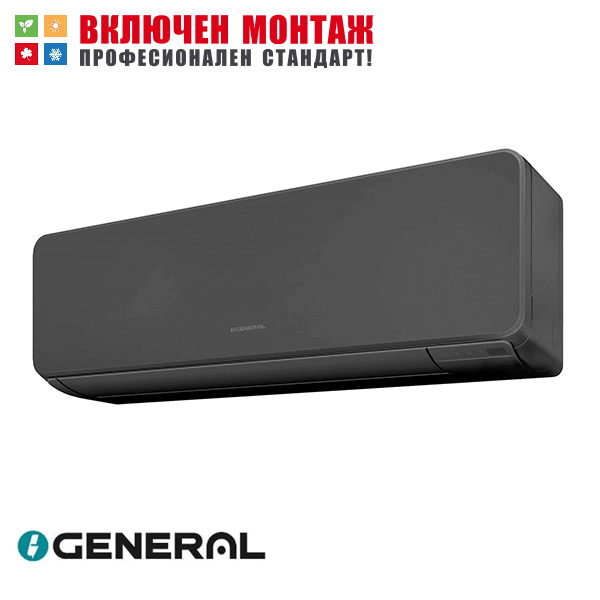 Вътрешно тяло за мултисплит система Fujitsu General ASHH09KMCG-B, 9000 BTU