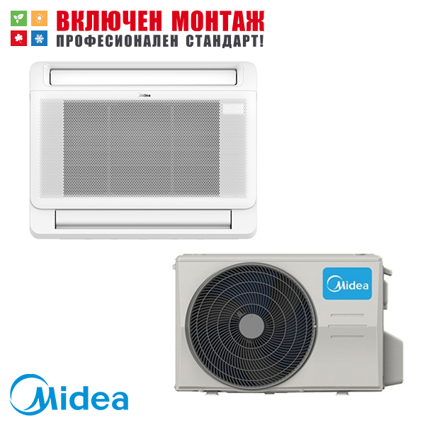 Подов климатик Midea MFA2U-17HRFNX(GA) / MOX330U-18HFN8-Q(GA), 18000 BTU, клас A++
