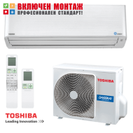 Хиперинверторен климатик Toshiba Super Daiseikai 9 RAS-10PKVPG-E / RAS-10PAVPG-E, 10000 BTU, клас A+++